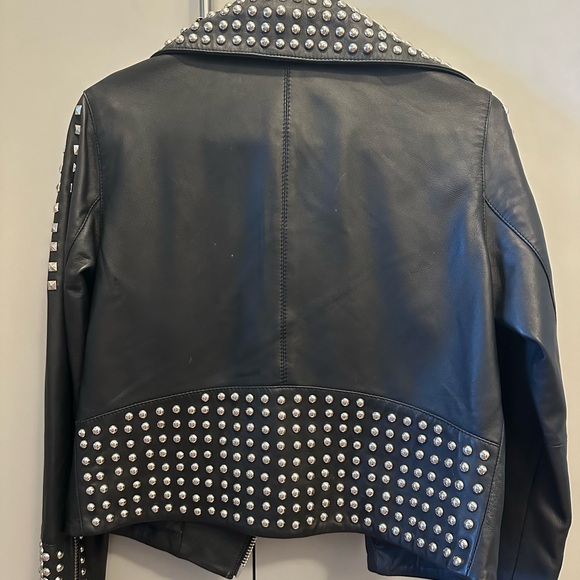 Brand new Black Leather Jacket - Picture 2 of 6